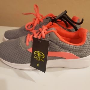 Athletic Shoes for women size 4 Pink/Gray